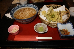 0833 Noodles and tempura