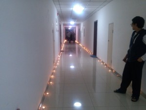 1188 Hallway candles