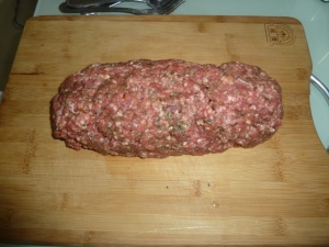 1602 Raw meatloaf